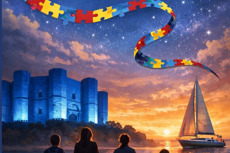autismo celebrato a Castel del Monte
