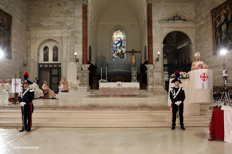 Cerimonia OESSG in Cattedrale. <span>Foto Foto Discornia</span>