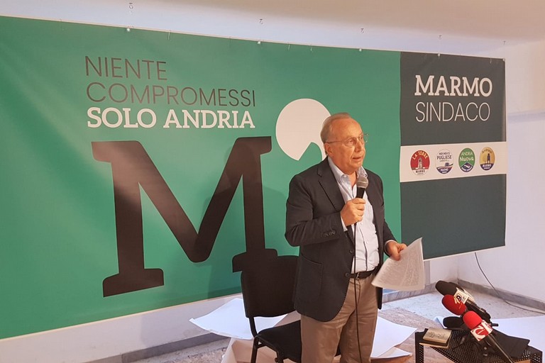 Marmo candidato sindaco di quattro civiche 