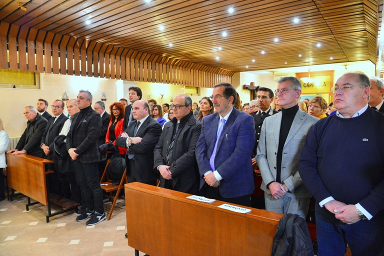 I vertici della Asl Bt riuniti per la festa liturgica di Santa Lucia