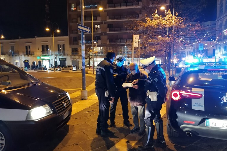 intervento della Polizia Locale