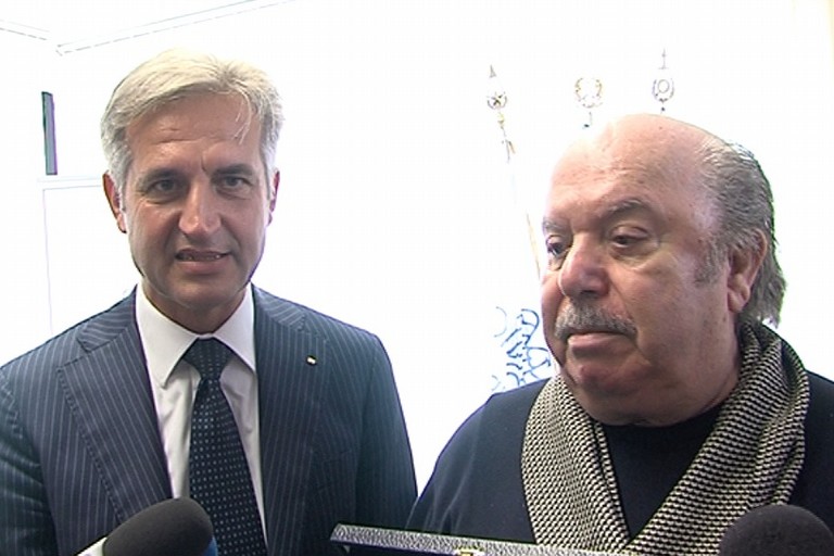 Lino Banfi e Sergio Fontana