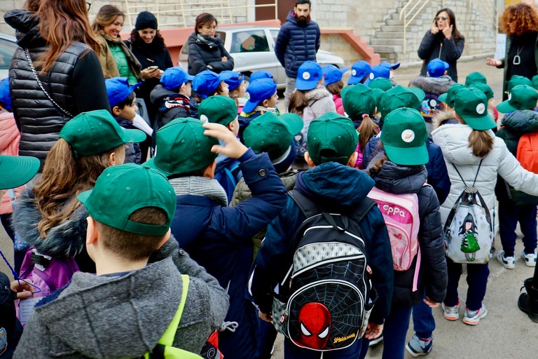 Visita all’Elaiopolio degli alunni della scuola primaria Verdi - Cafaro