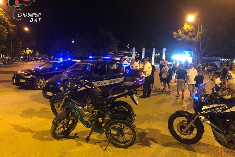 Controlli Polizia Locale e Carabinieri ad Andria