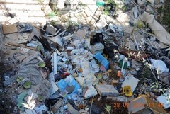 Ciappetta Camaggio: rifiuti di ogni genere, la denuncia dell'AISA