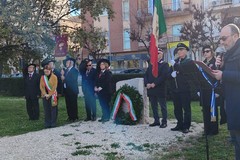 Giorno del Ricordo ad Andria: disposta una corona al cippo commemorativo