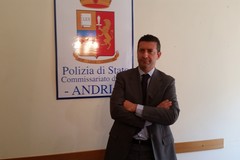 Gianpaolo Patruno al lavoro come Primo Dirigente del Commissariato di Andria