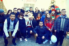 Casa di Babbo Natale: Uccio De Santis incontra il Centro Zenith