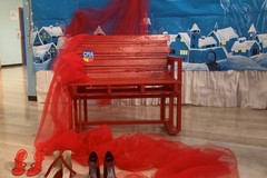 Al CPIA Bat inaugurata ieri una panchina rossa per celebrare la "Giornata mondiale contro la violenza sulle donne"