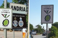 “Città dell’olio”: appostati nuovi dieci cartelli stradali con il simbolo identitario di Andria