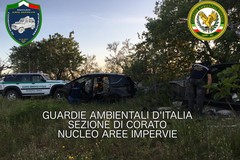 Auto rubate scoperte tra Andria e Corato dalle Guardie Ambientali d'Italia