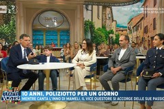 Il piccolo Raffaele Giurano della Scuola Verdi di Andria ospite ai “Fatti Vostri” di Rai 2