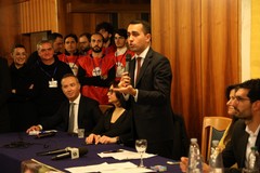 Il ministro degli Esteri Di Maio nuovamente ad Andria per la volata finale a Coratella Sindaco
