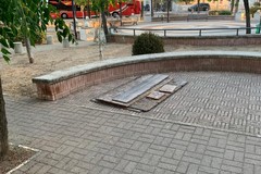 Parco "Graziella Mansi": abbandono di materiale edile
