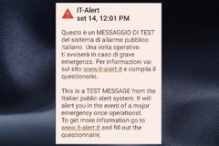 Nuovo sistema di allarme pubblico: alle 12 il messaggio It-alert, arrivato anche ad Andria