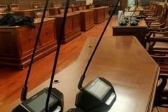 Lavori in corso a Palazzo di città per l'informatizzazione e la digitalizzazione della Sala Consiliare