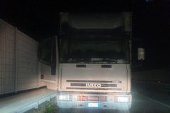 Camion rubato ritrovato dalla Vigilanza giurata sulla statale 170 Andria Barletta
