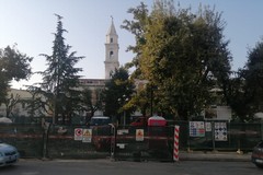 In piena lavorazione il cantiere in Piazza Umberto I ad Andria. Il VIDEO