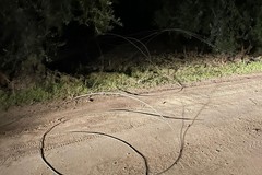 Nuovo tentativo di furto di cavi elettrici ad Andria: Montegrosso e le contrade Pozzosorgente e Baratelle rimaste al buio. Il VIDEO