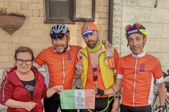 Da Andria a Celle di San Vito in bicicletta per la ricerca e il diritto alle cure