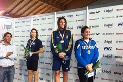 Isabella Sinisi impegnata oggi nei campionati europei di nuoto a Berlino
