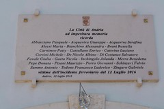 Nono anniversario del disastro ferroviario: Andria ricorda quel 12 luglio