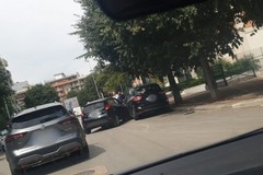 Incidente automobilistico in via Mattia Preti al quartiere Europa ad Andria
