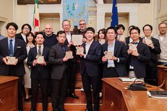 Delegazione di funzionari del settore agricolo della prefettura di Saga
