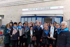 L' Associazione Volontari Ospedalieri, dona al Pronto Soccorso del Bonomo, una statua della Madonna Immacolata