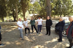Don Marco Pagniello, direttore della Caritas italiana visita la masseria San Vittore
