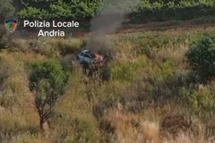 I droni della Polizia Locale di Andria per contrastare la piaga degli incendi
