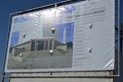 Benedizione del cantiere per la Chiesa di Madonna della Grazia