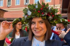 Elena Memeo, giovane addetta alla sicurezza al Senato della Repubblica, laureatasi alla "Sapienza" con 110 e lode