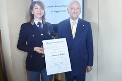 Questura Bat: alla dottoressa Francesca Falco conferita l'onorificenza di Commendatore delle Repubblica