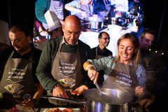 Giovanna Bruno ai fornelli del Festival della ruralità vince la gara di cucina