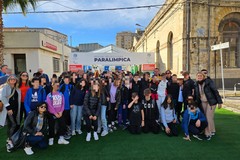 Gli alunni della scuola "Vaccina" di Andria al Festival della Cultura Paralimpica