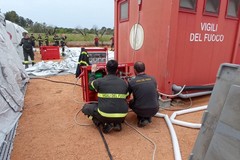 Scomparsa Vigile del Fuoco in provincia di Foggia. Anche dalla Bat una squadra per gli interventi