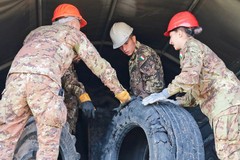 800 pneumatici fuori uso nel Parco Nazionale dell’Alta Murgia rimossi dall'Esercito