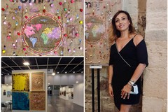 Ricarda Guantario ad “ArtePadova” nello stand “Art International”, con due opere ispirate alla pandemia