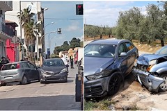 Ancora incidenti sulla strade di Andria: tre feriti in due diversi sinistri