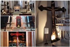 Settimana santa: le antiche, storiche croci di Andria esposte nella chiesa di San Nicola di Mira