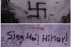 Scritte inneggianti al nazismo comparse questa mattina nella villa comunale di Andria