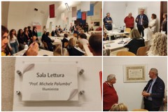 Intitolata a Michele Palumbo la Sala Lettura della Biblioteca Comunale “G. Ceci”