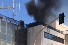 Incendio in via Barletta ad Andria, intervengono i Vigili del fuoco