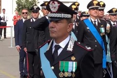 Il Comandante Legione Carabinieri Puglia, Generale del Monaco in visita alla Compagnia Carabinieri di Andria
