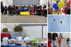 Ad Andria uova e scarcelle di Pasqua per i bambini ucraini