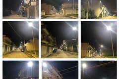Illuminazione pubblica ad Andria, nuovi corpi illuminanti nel quartiere Monticelli