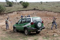 Area di mille metri quadri sequestrata: una denuncia