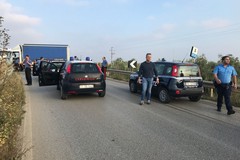 Inseguimento di camion rubato si conclude sull'Andria-Bisceglie