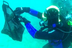 Il Centro Subacqueo di Andria alla Lega Navale di Barletta: un’immersione per pulire il fondale
